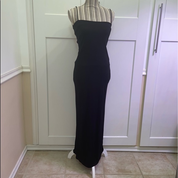 Brand New The Works Saks Fifth Avenue Black Gown. - Picture 2 of 12